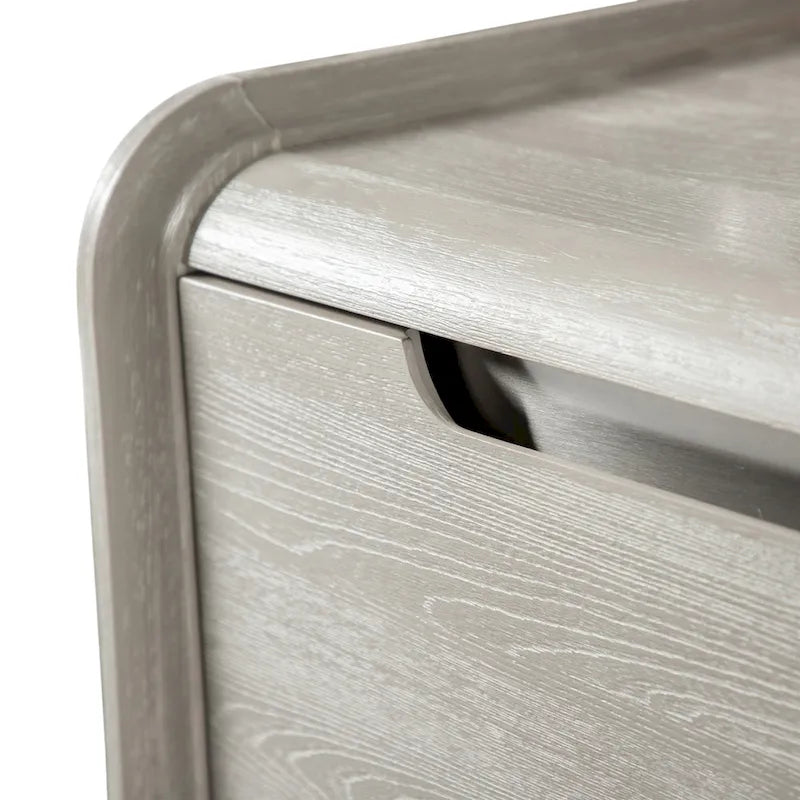 Commode moderne à 5 tiroirs Addeso en bois massif de Furniture of America