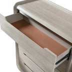 Commode moderne à 5 tiroirs Addeso en bois massif de Furniture of America