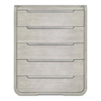 Commode moderne à 5 tiroirs Addeso en bois massif de Furniture of America