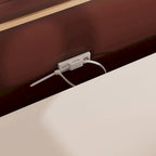 Commode en bois 63W, rangement pour chambre à coucher, 12 tiroirs