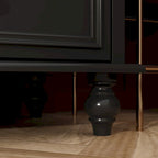 Commode en bois 63W, rangement pour chambre à coucher, 12 tiroirs