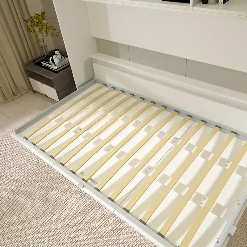 Lit escamotable horizontal moderne pour une personne