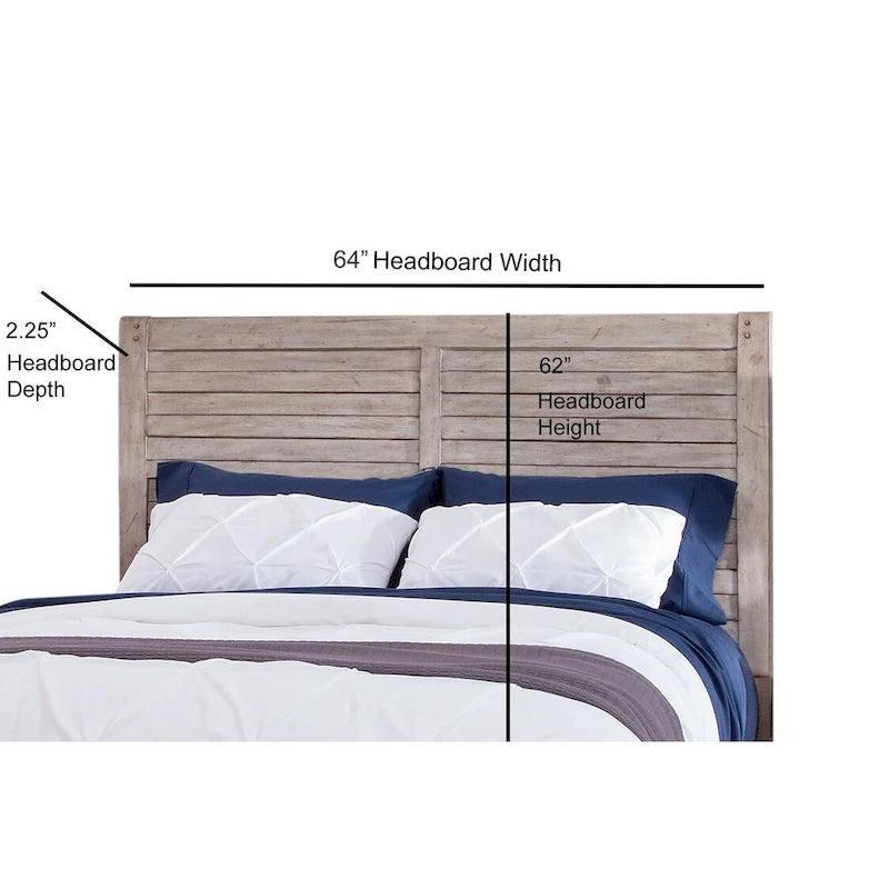 Tête de lit à panneaux Asher