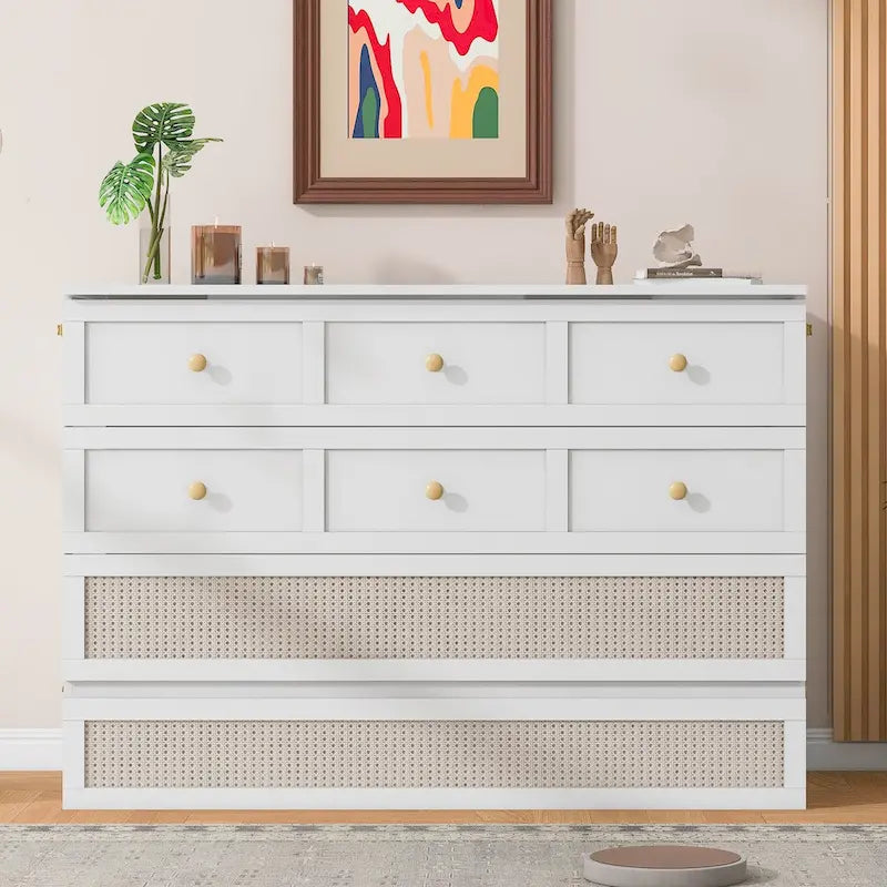 Lit escamotable pleine grandeur avec grands tiroirs pour chambre à coucher