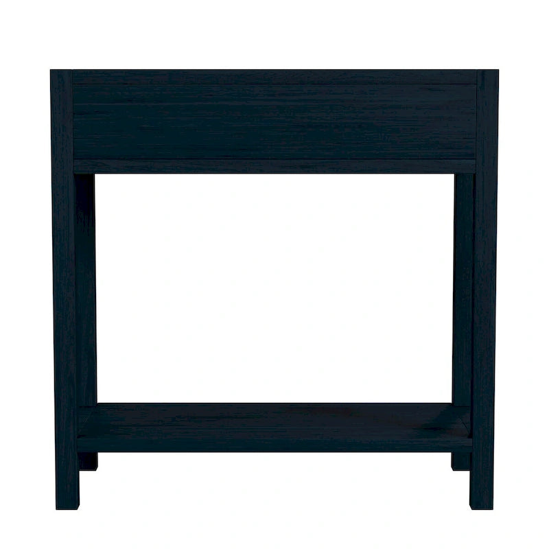 Table de chevet Lark 30 en bois à 1 tiroir